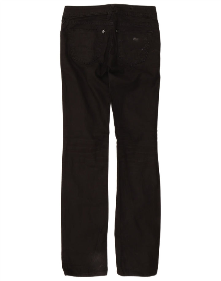 Vaqueros rectos para mujer G-Star W29 L34 Algodón negro