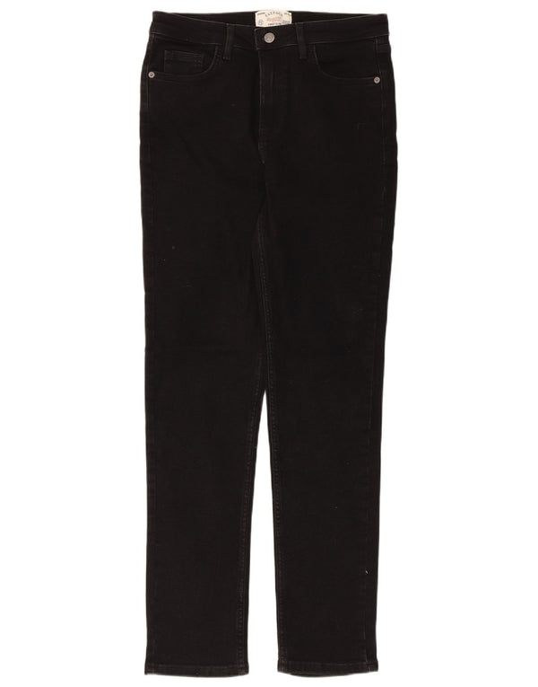 Vaqueros ajustados Sway para mujer de Fat Face UK 12 Medium W30 L30 Algodón negro