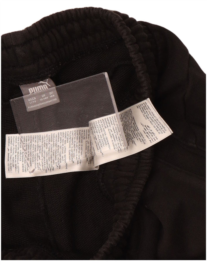 PUMA Pantalones de chándal con gráfico para niño Joggers 13-14 años Marrón Poliéster