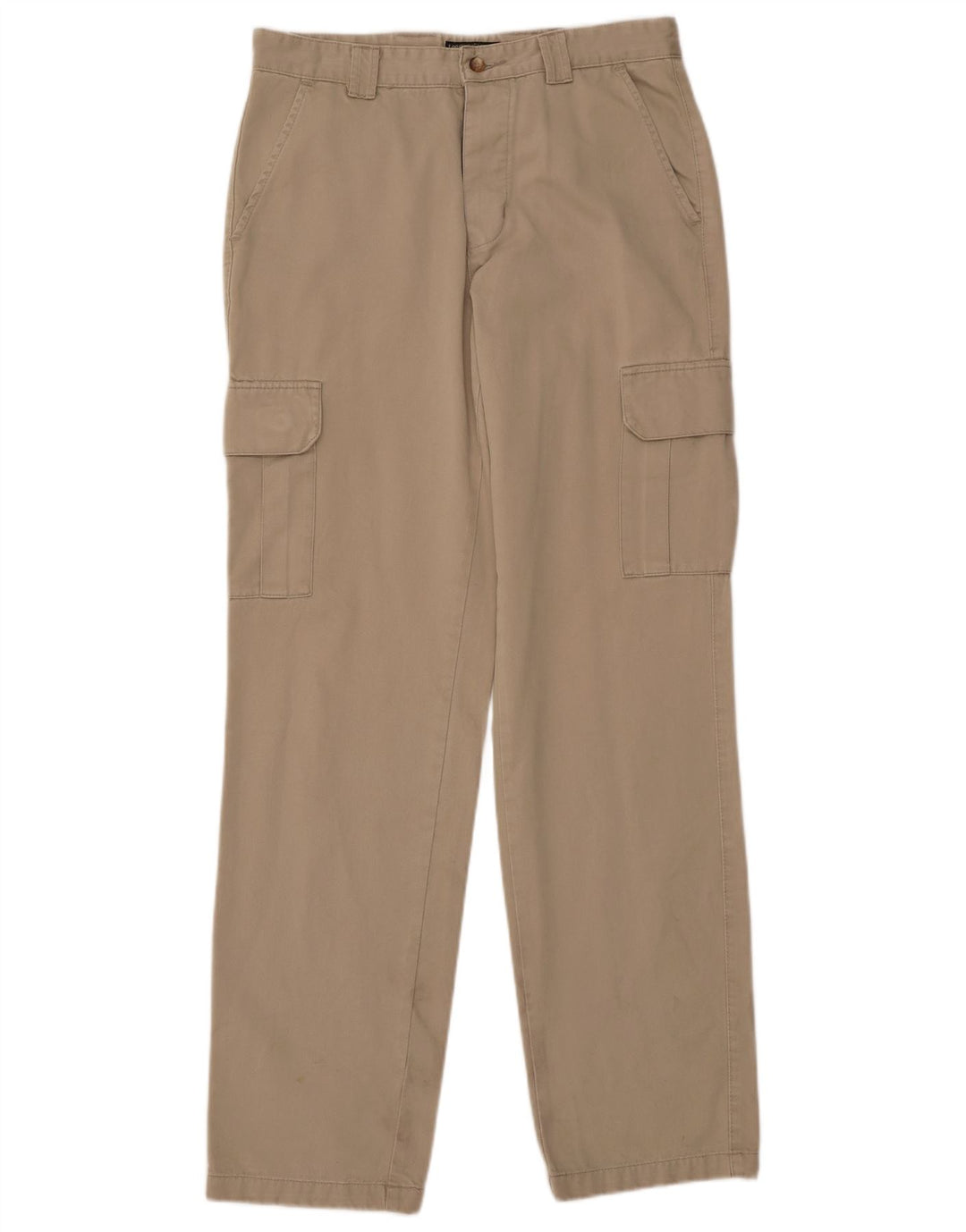 LEE Pantalones cargo rectos para hombre W32 L34 Algodón beige