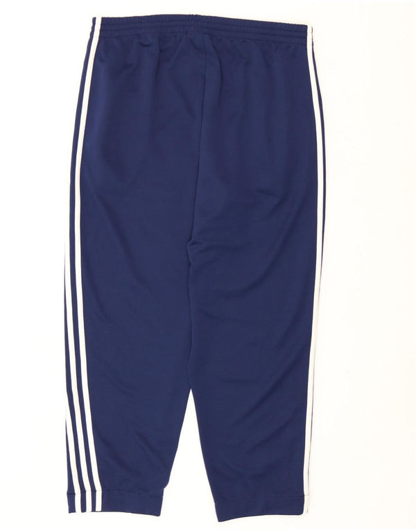 Adidas - Pantalón de chándal para hombre, talla 46/48, XL, azul marino, poliéster