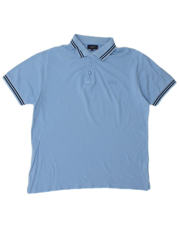 Best Company Polo Hombre XL Algodón Azul