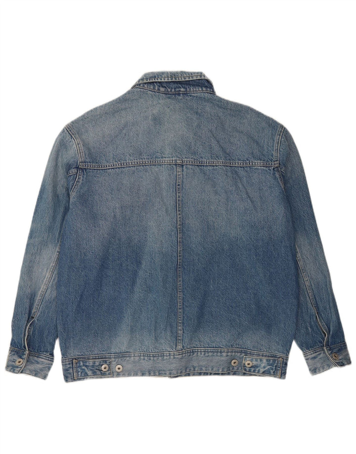 Superdry Chaqueta vaquera para hombre Reino Unido 40 Algodón azul grande
