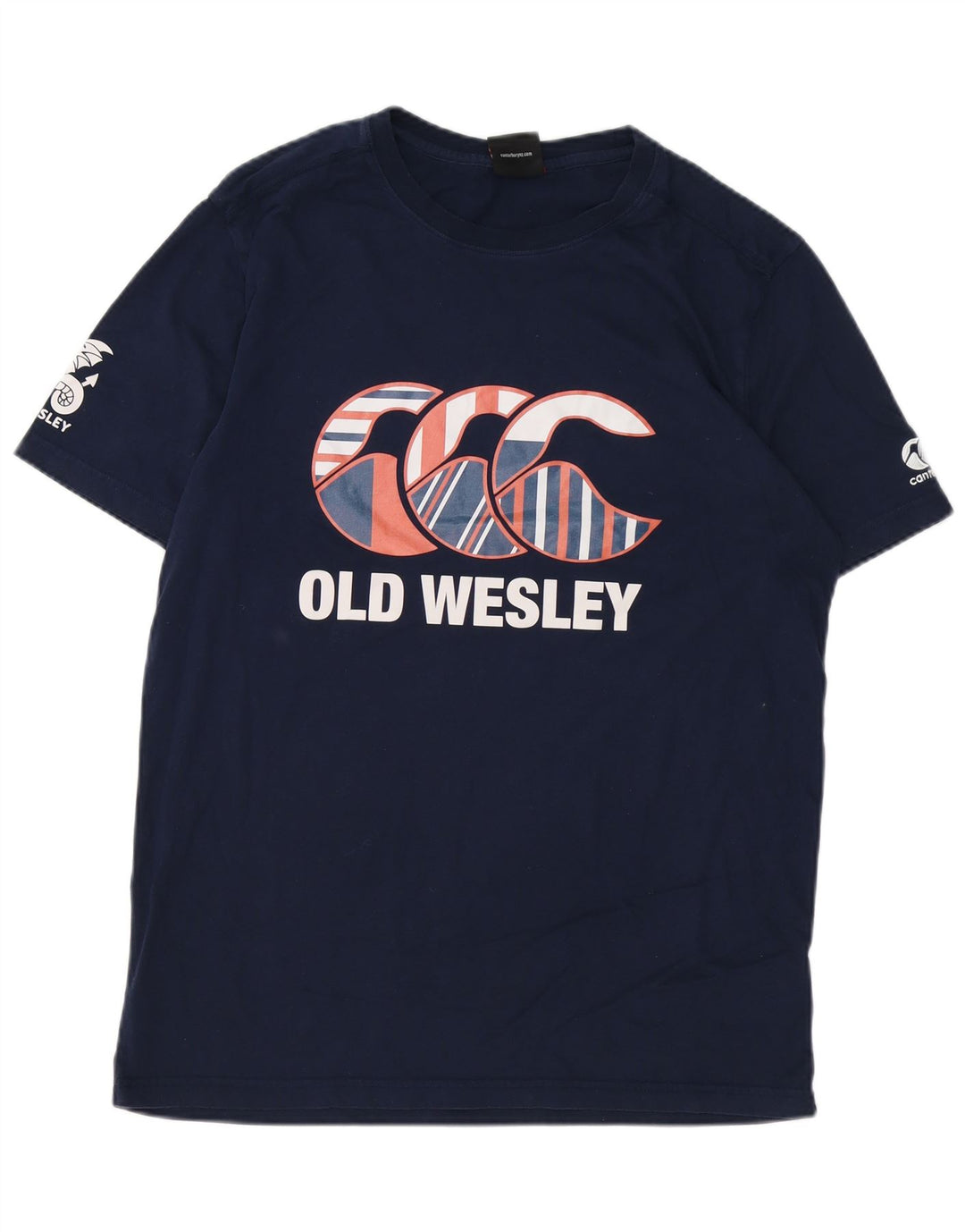 CANTERBURY Camiseta gráfica para hombre Top XL Algodón azul marino