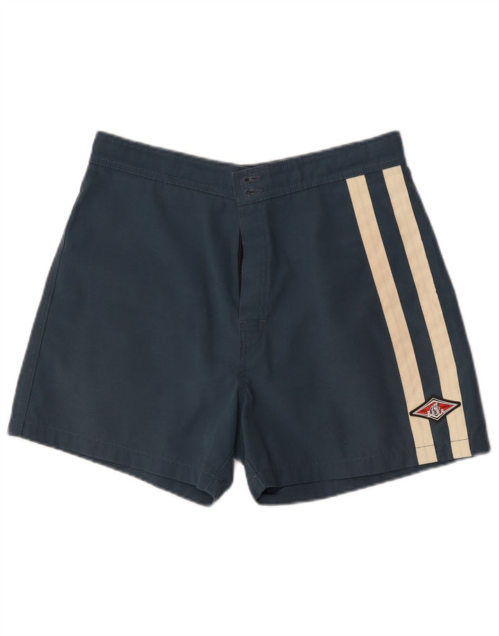 Bañador para hombre Bear Medium Azul marino Colorblock Poliéster
