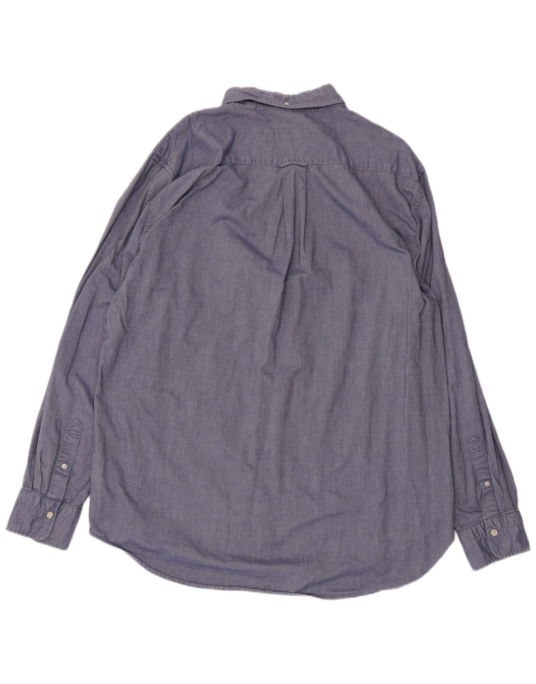 Camisa Gant Regular Fit Hombre Talla 45/46 2XL Algodón Azul