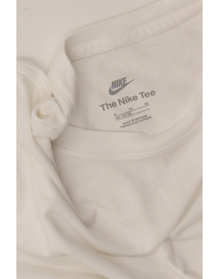 NIKE Camiseta Niño Top 13-14 Años XL Blanco