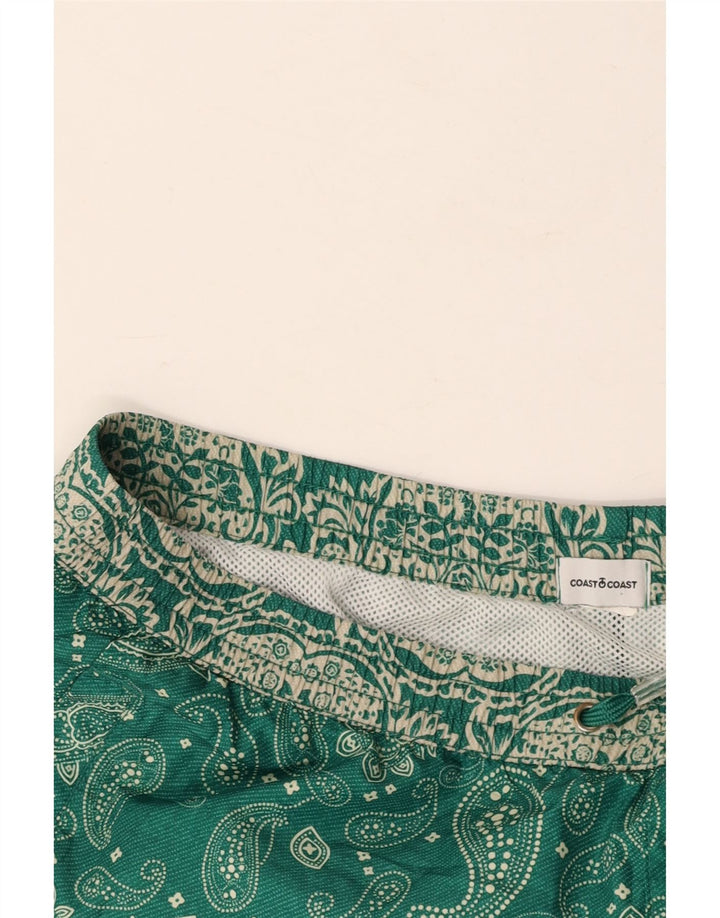 COAST Bañador para hombre, talla grande, color verde Paisley