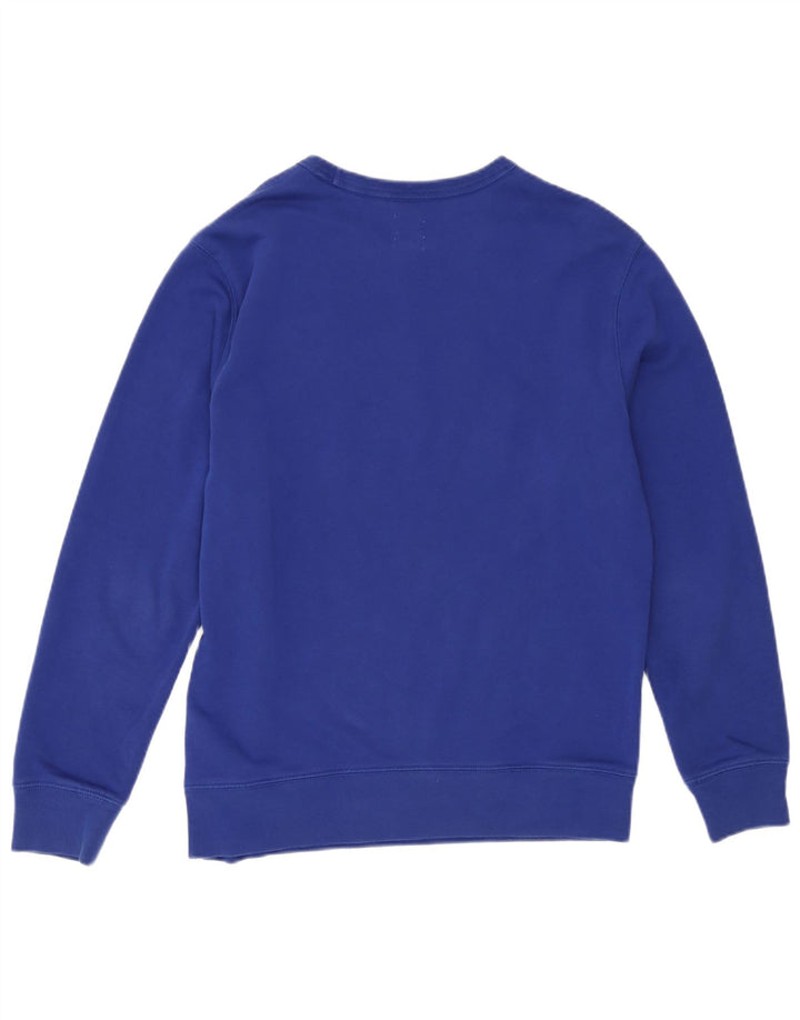 Gap - Sudadera gráfica para mujer, talla 10, algodón azul pequeño