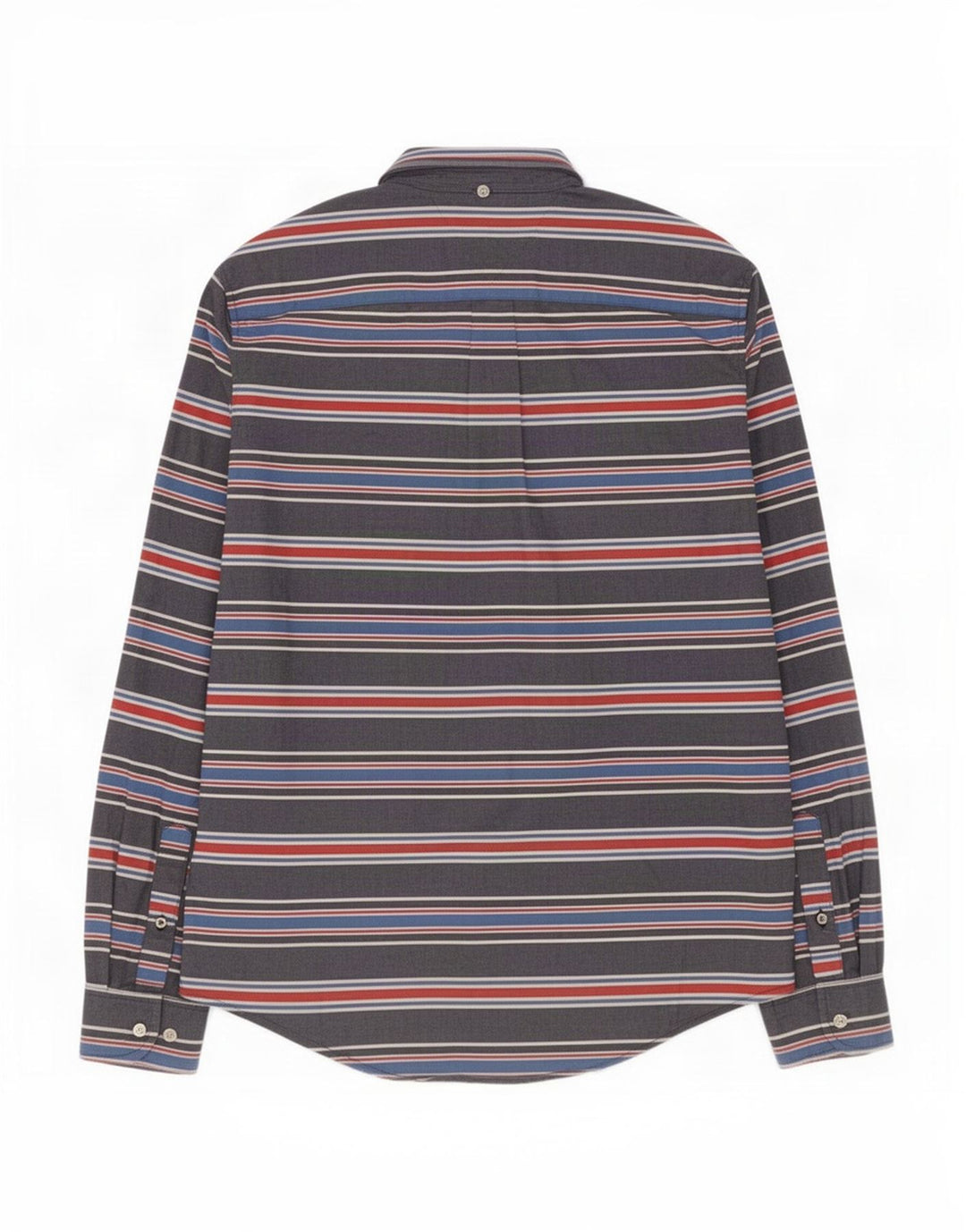 Camisa Tommy Hilfiger Hombre Algodón Rayas Azul Medio