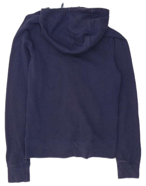 Nike Inter Milan Zip Sudadera con capucha para hombre, talla pequeña, algodón azul marino