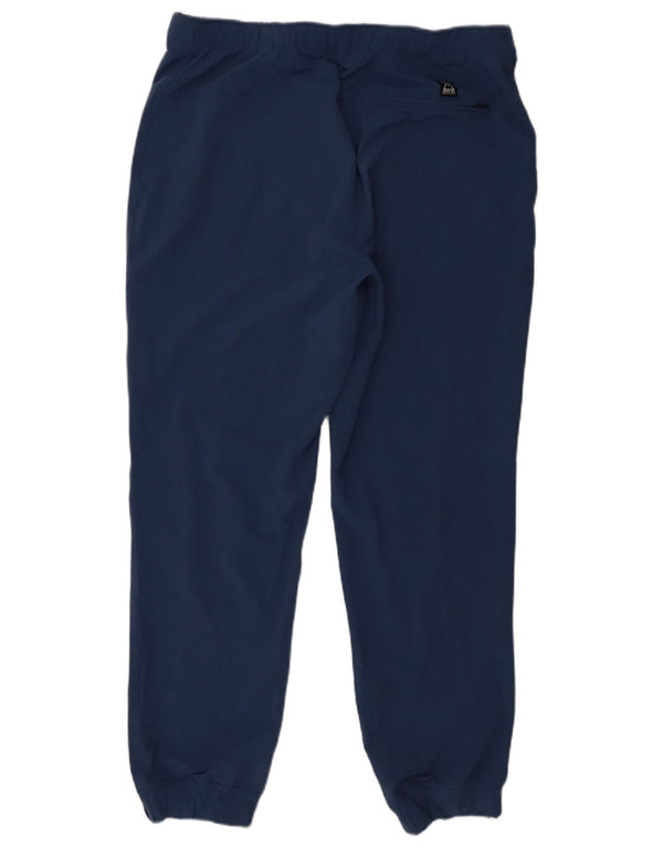 The North Face Joggers para hombre pantalones casuales grandes W36 L30 poliéster azul