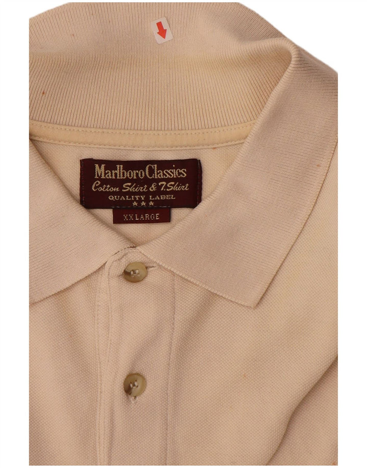 MARLBORO CLASSICS Polo Hombre 2XL Algodón Beige