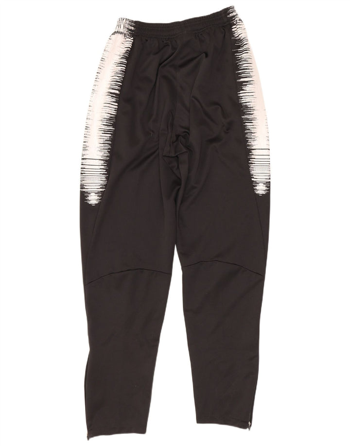 Pantalones de chándal Nike Dri Fit para hombre, poliéster a rayas negras medianas