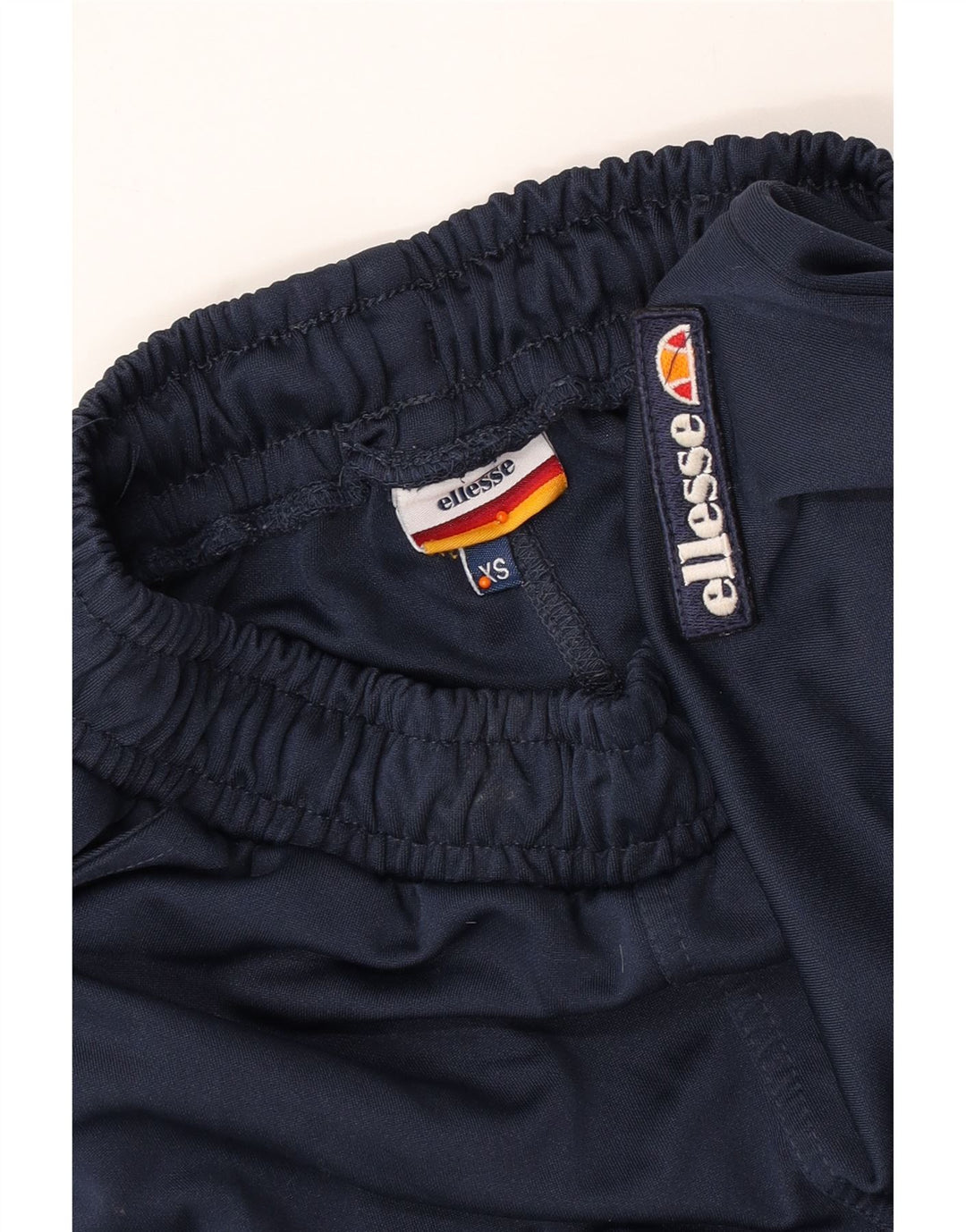 ELLESSE Pantalones de chándal gráficos para mujer UK 6 XS Azul marino Poliéster