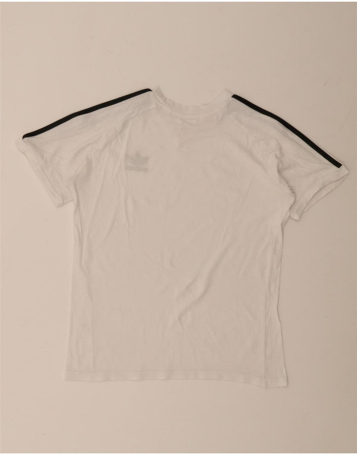 Adidas Camiseta Mujer Top UK 12/14 Medium Blanco