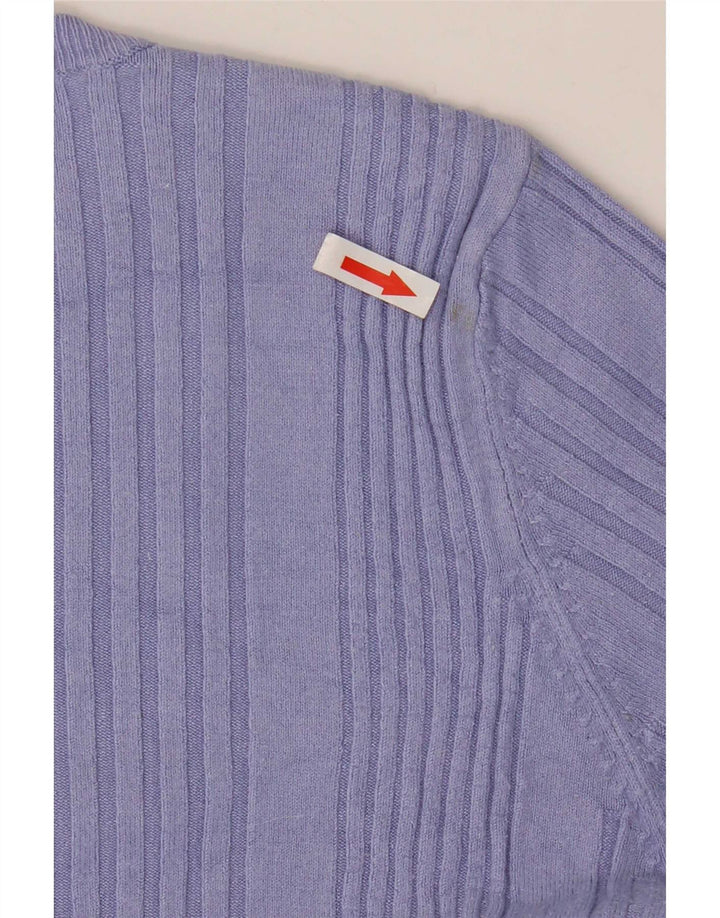 Marks & Spencer Jersey de Manga Corta con Cuello Redondo para Mujer UK 44 Medium B