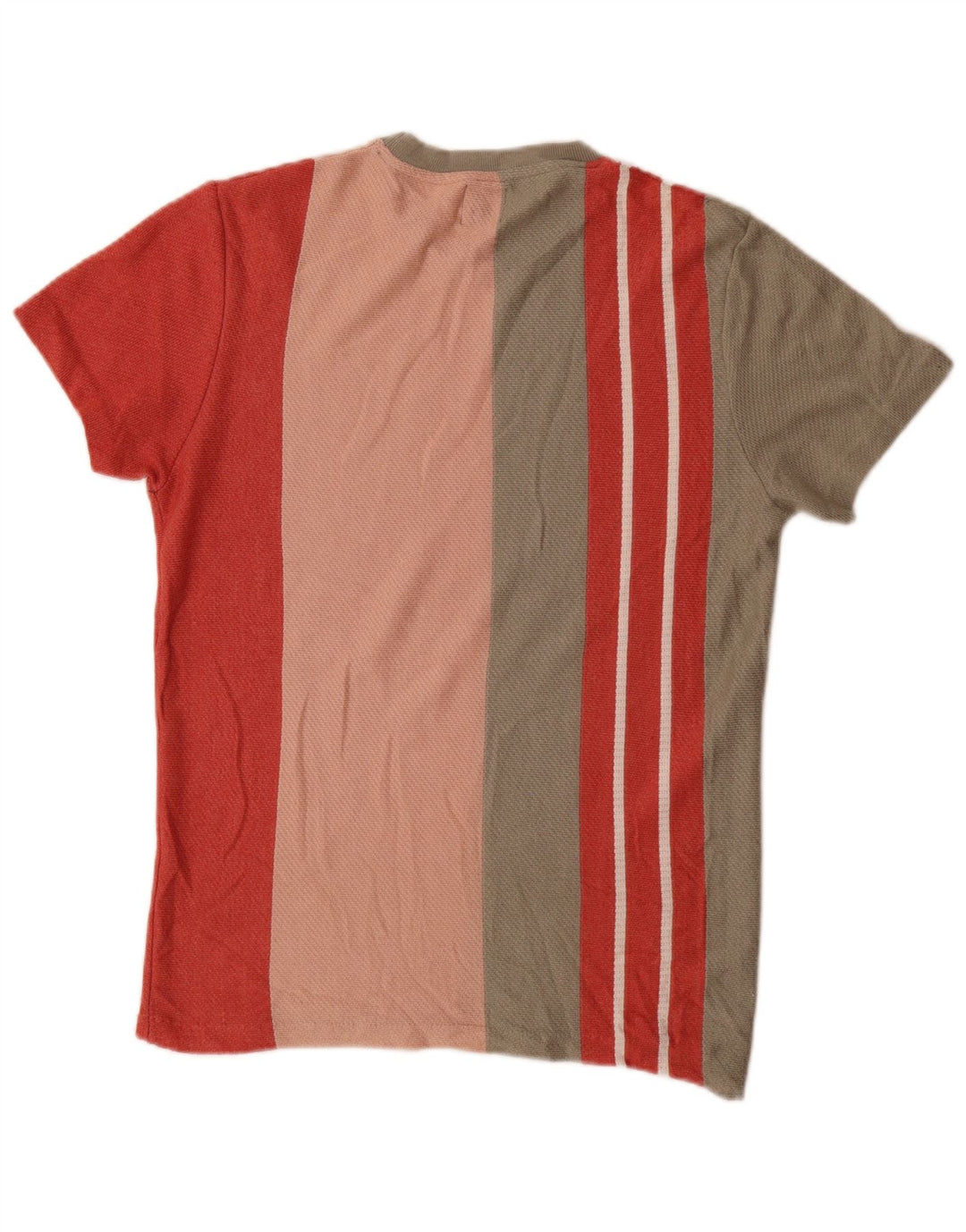 Zara Hombre Camiseta Top Medium Rayas Multicolor