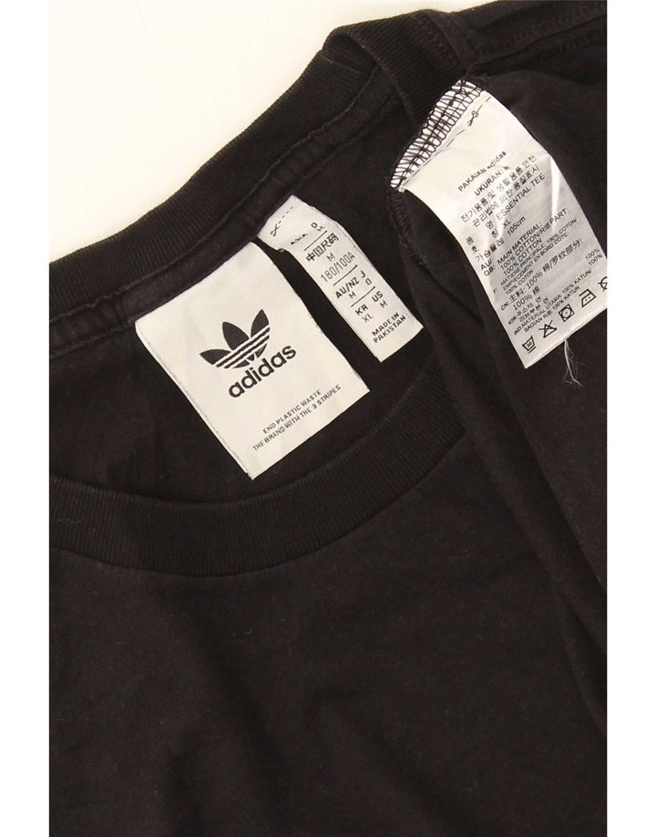 Camiseta Adidas Hombre Top Medium Negro Algodón