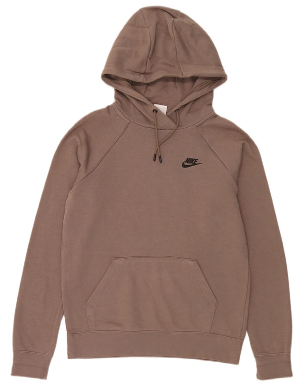 Nike - Jersey con capucha extragrande para mujer, talla 6, XS, algodón gris