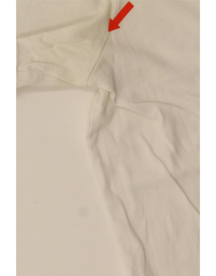 Puma - Camiseta para hombre, talla grande, algodón blanco