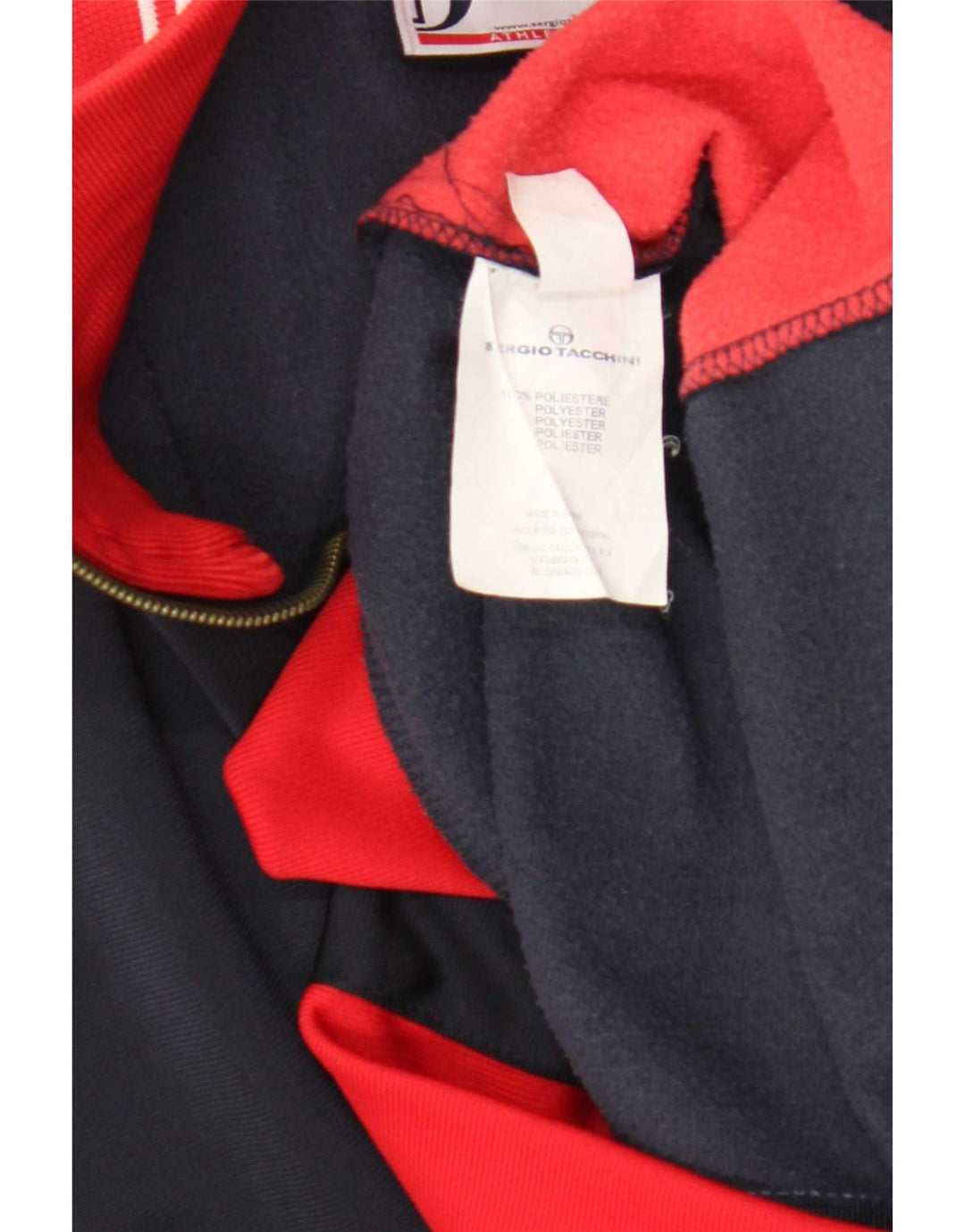 Sergio Tacchini - Chaqueta de chándal para hombre, talla 2XL, color azul marino