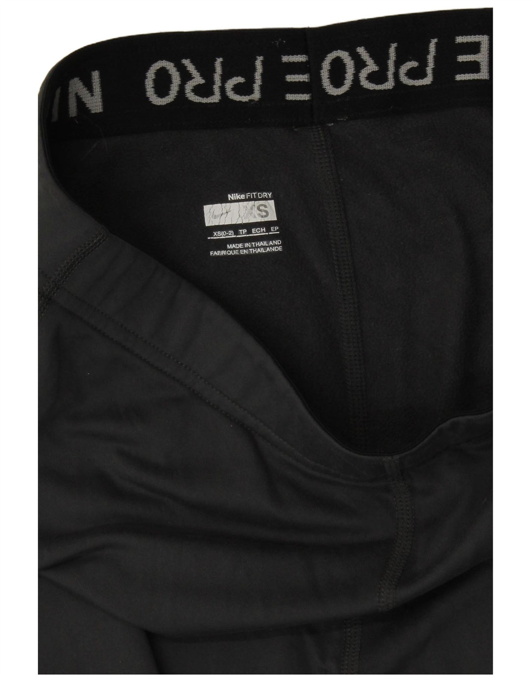 Leggings NIKE Fit Dry para mujer US 0/2 XS Gris Poliéster