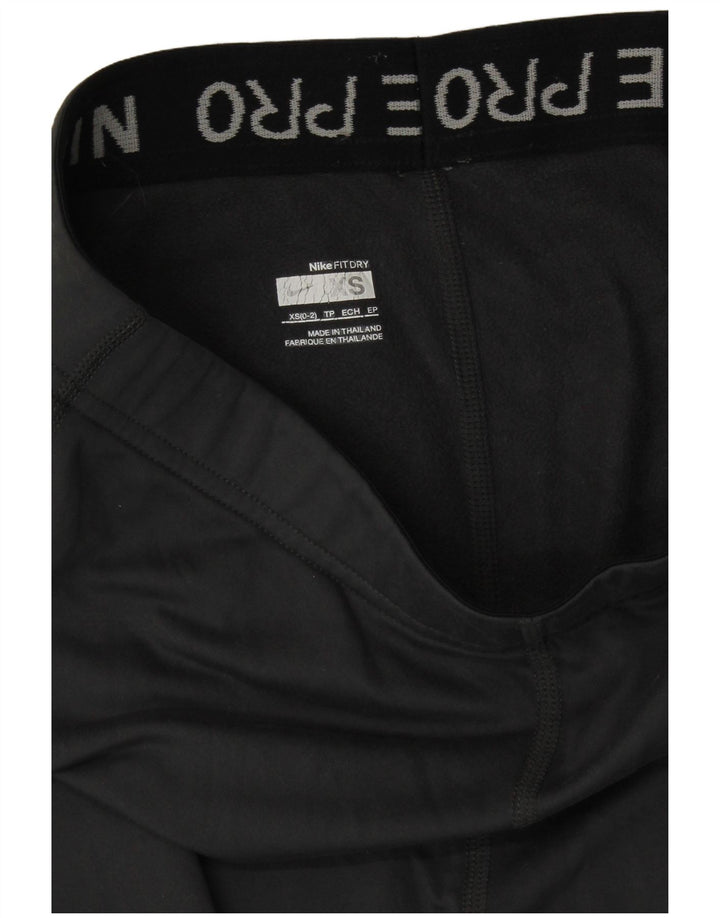 Leggings NIKE Fit Dry para mujer US 0/2 XS Gris Poliéster