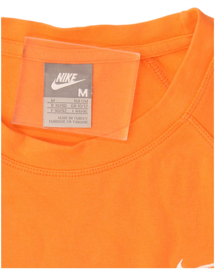 Camiseta sin mangas NIKE para mujer UK 10/12 Medium Naranja