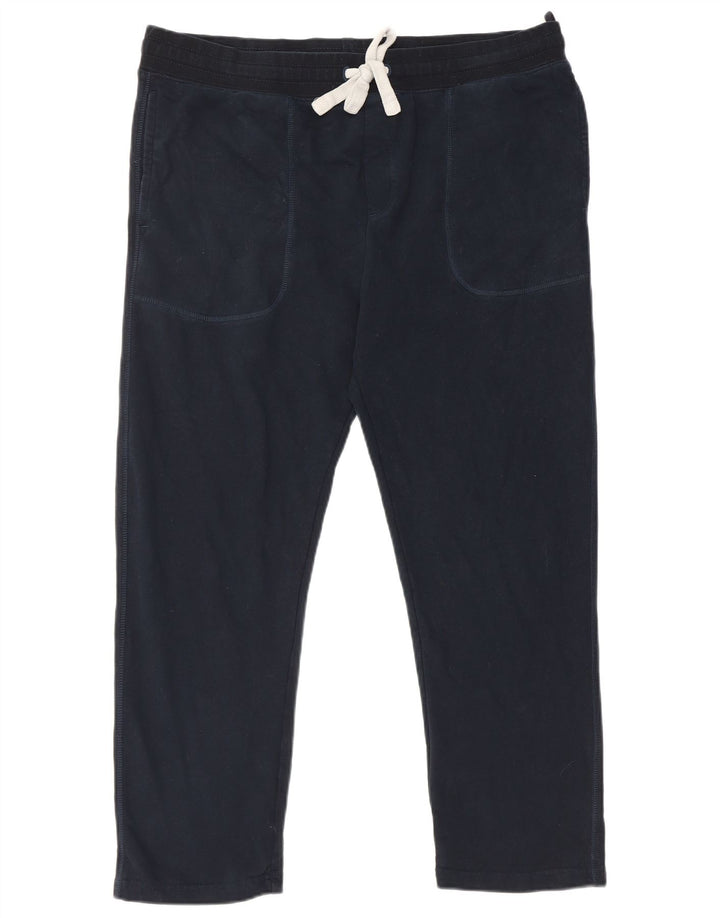 Marks & Spencer Pantalones de Chándal para Hombre XL Azul Marino Algodón