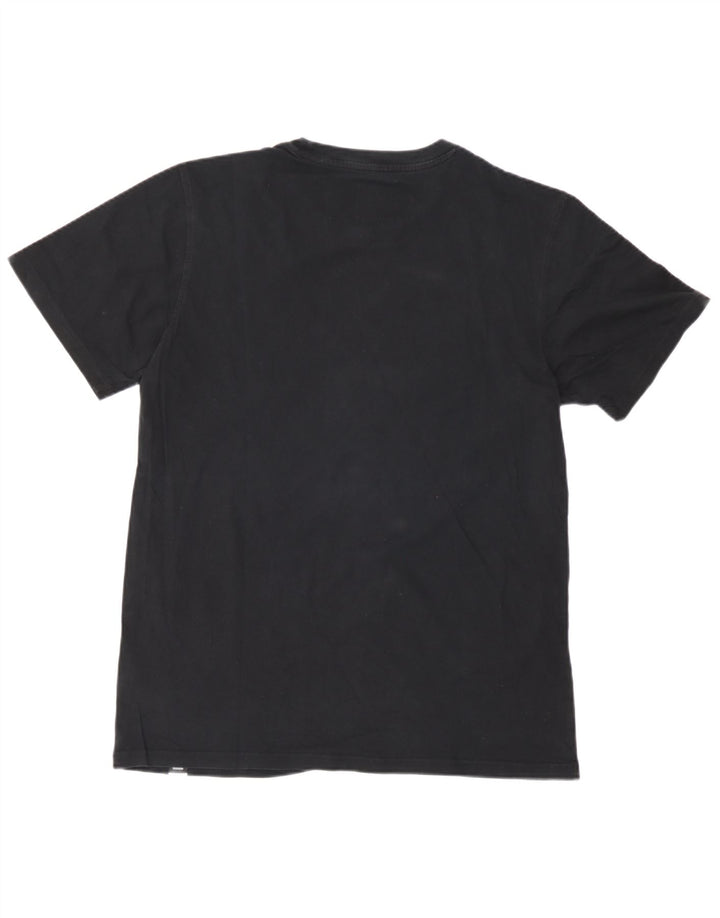 Adidas - Camiseta gráfica para hombre, talla mediana, algodón negro