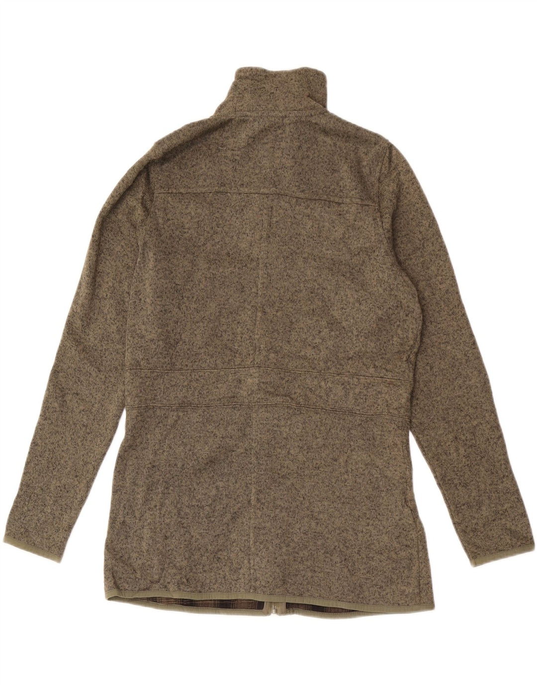 Eddie Bauer Chaqueta de chándal para mujer UK 14 Medium Khaki Flecked