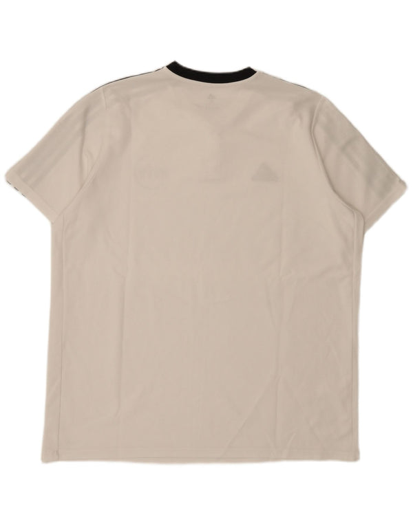 Adidas Mens Aeroready T-Shirt Top XL White