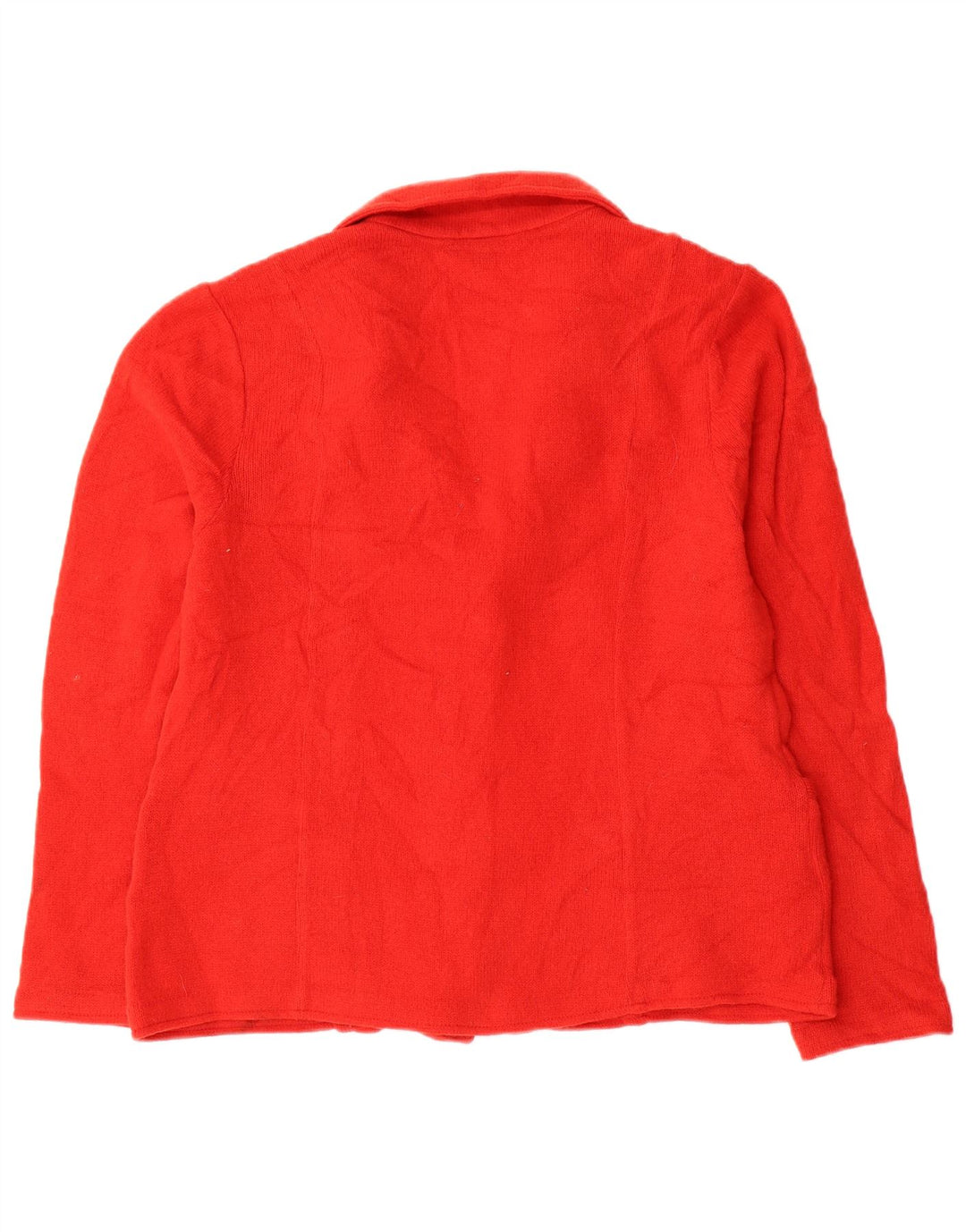 Laura Ashley - Cárdigan para mujer, talla 40, talla grande, lana roja