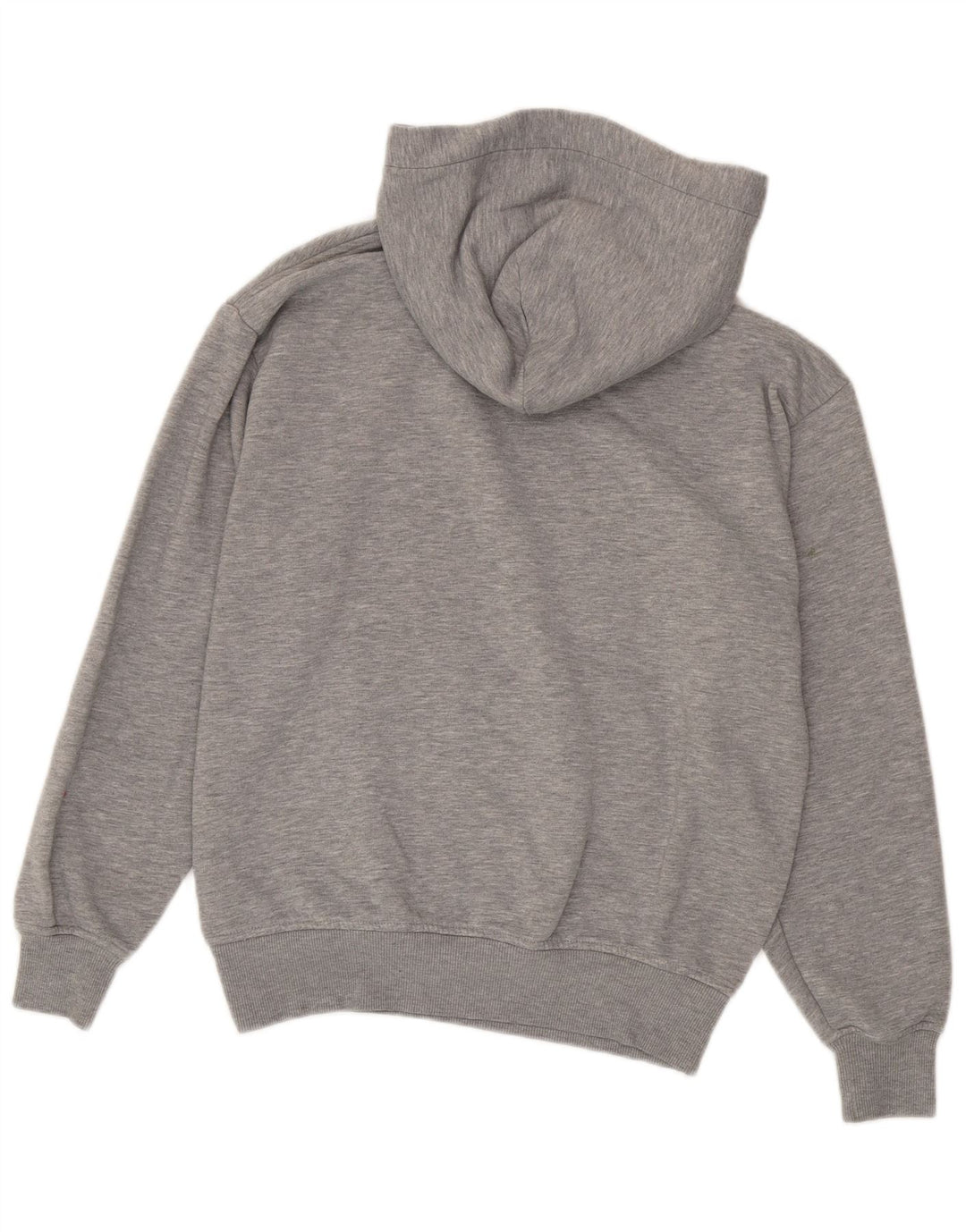 Zara Hombre Sudadera Con Capucha Jersey Gris Medio Moteado