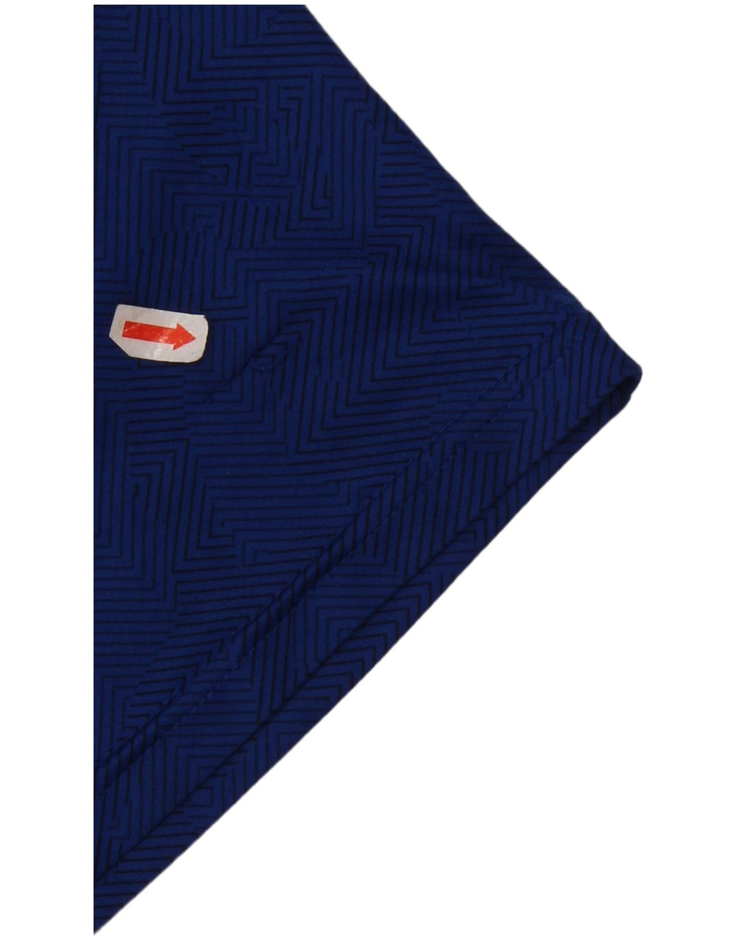 Adidas Mujer Climalite Camiseta Top Pequeño Azul Geométrico Poliéster