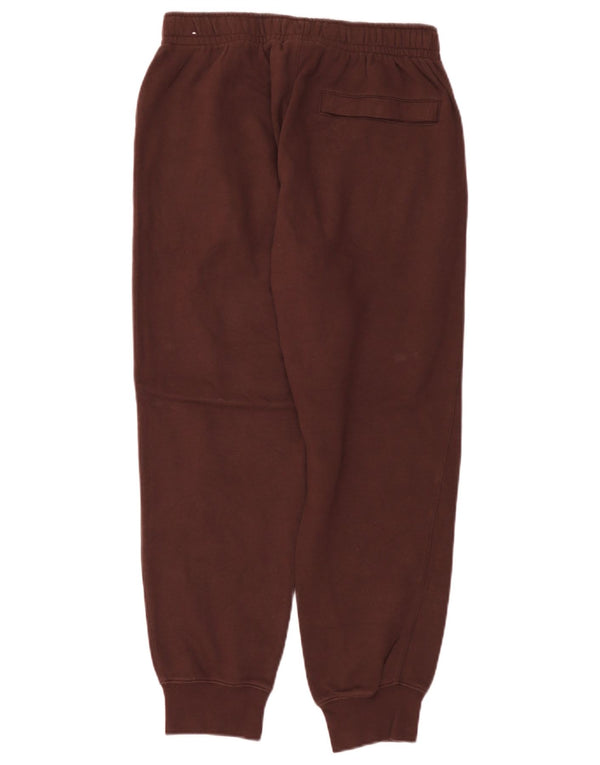 Nike Mujer Chándal Pantalones Joggers UK 10 Small Marrón Algodón