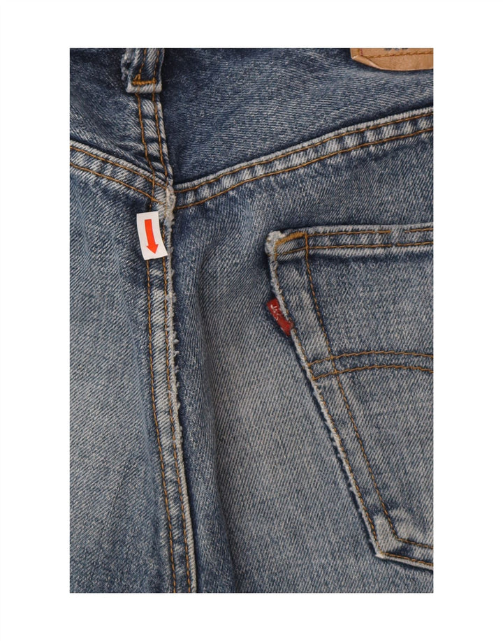 LEVI'S Mens 501 pantalones cortos de mezclilla W34 algodón azul grande
