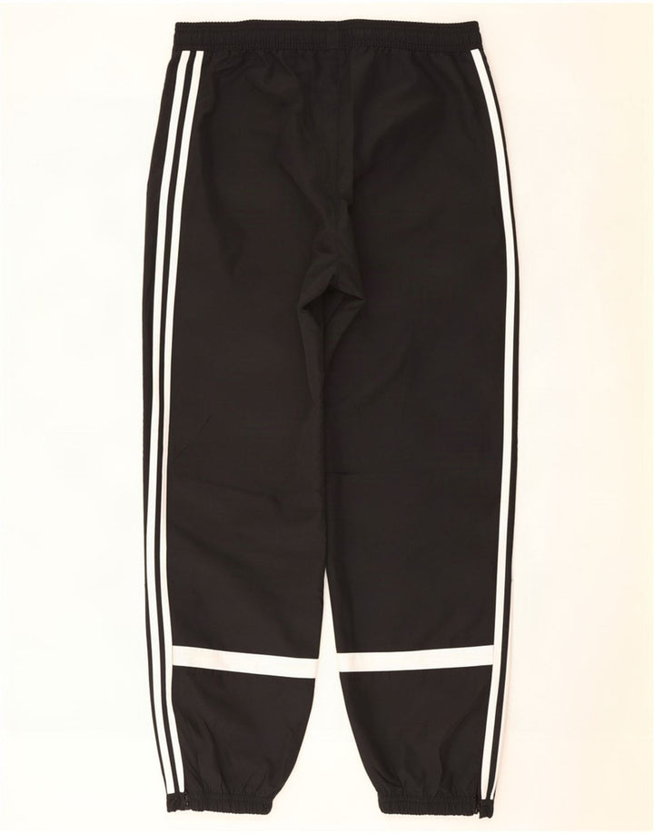 Adidas Hombre Pantalones De Chándal Joggers Grande Negro Poliéster