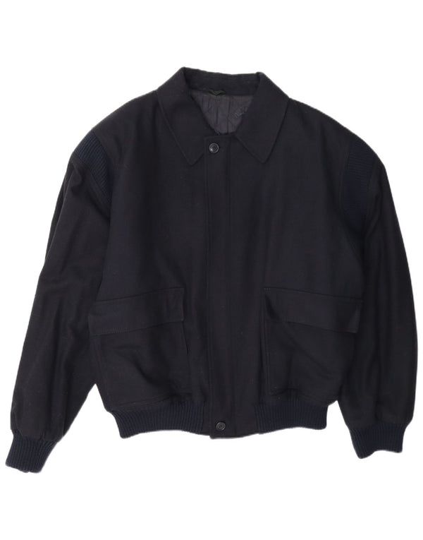 Pierre Cardin Chaqueta Bomber para Hombre UK 42 XL Azul Marino