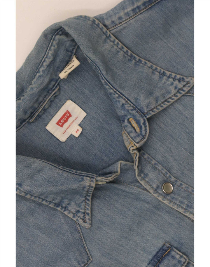 Levi's Camisa Vaquera Para Hombre XS Azul