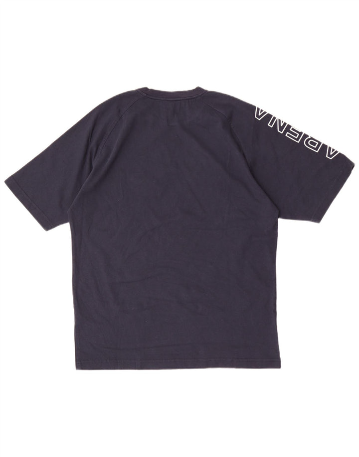 Arena Hombre Camiseta Gráfica Top Medium Azul Marino Algodón