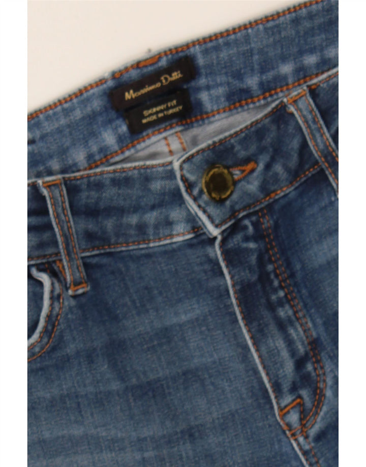 MASSIMO DUTTI Womens Skinny Jeans EU 38 Small W28 L29 Blue Vintage Massimo Dutti and Second-Hand Massimo Dutti from Messina Hembry 