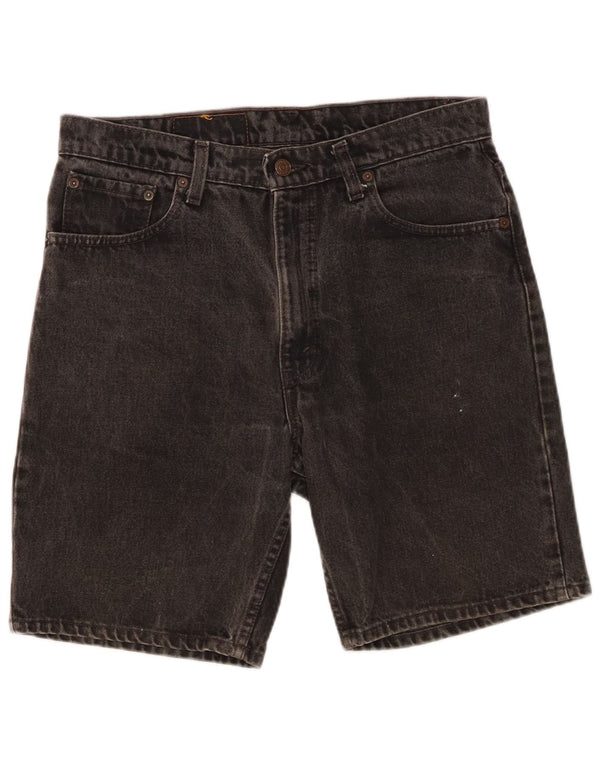 Levi's Mens 550 pantalones cortos de mezclilla de ajuste relajado W34 algodón gris grande