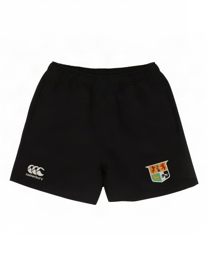 Canterbury Pantalones cortos deportivos para hombre Pequeño Poliéster negro