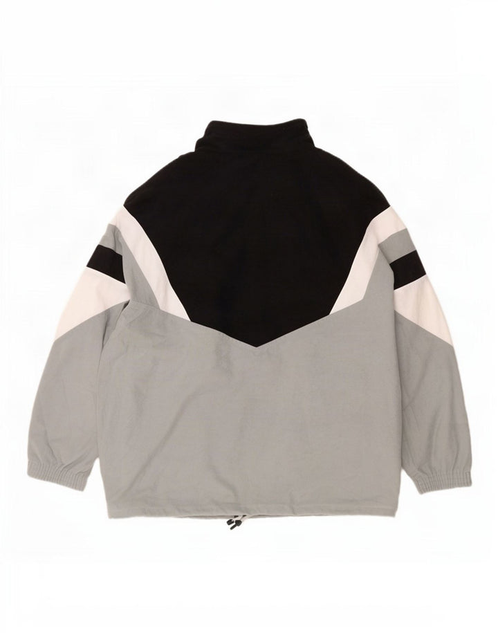 Campagnolo Chaqueta De Chándal De Terciopelo Para Hombre IT 50 Gris Medio Colorblock