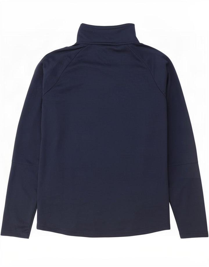 New Balance Hombre Graphic Pullover Chándal Top Grande Azul Marino