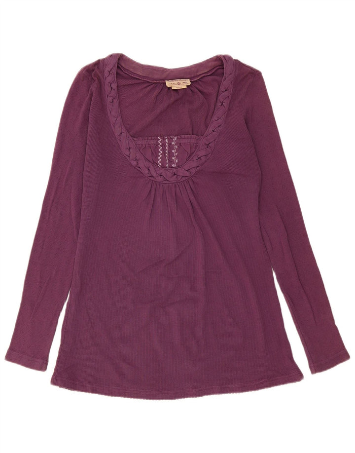 Marlboro Classics - Camiseta de manga larga para mujer, talla 40, color morado