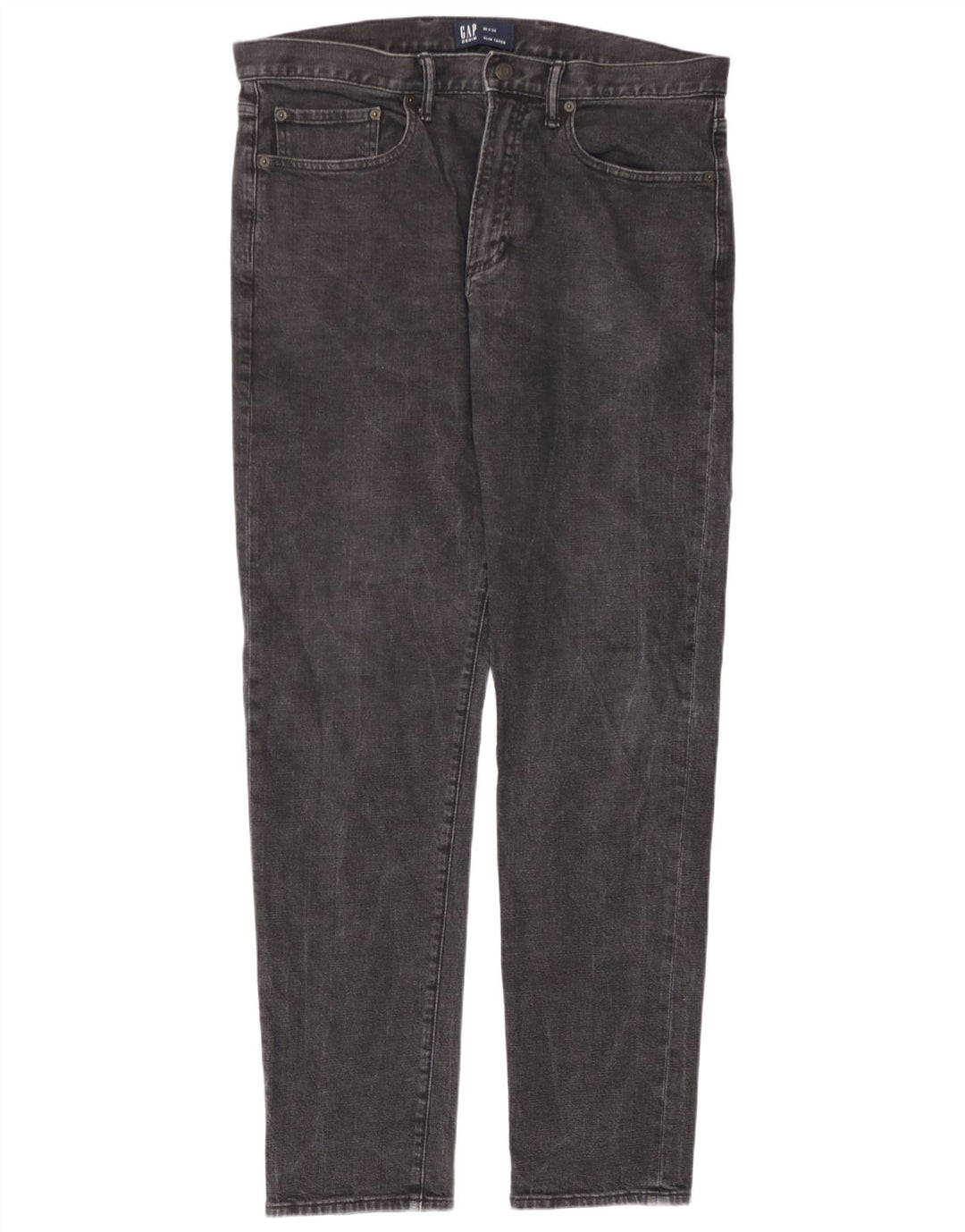 Vaqueros ajustados y ajustados para hombre Gap W36 L34 Algodón gris