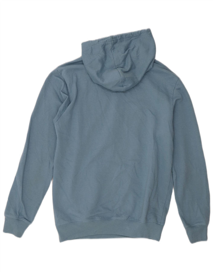 Volcom Hombre Sudadera con capucha Jumper Small Azul Algodón